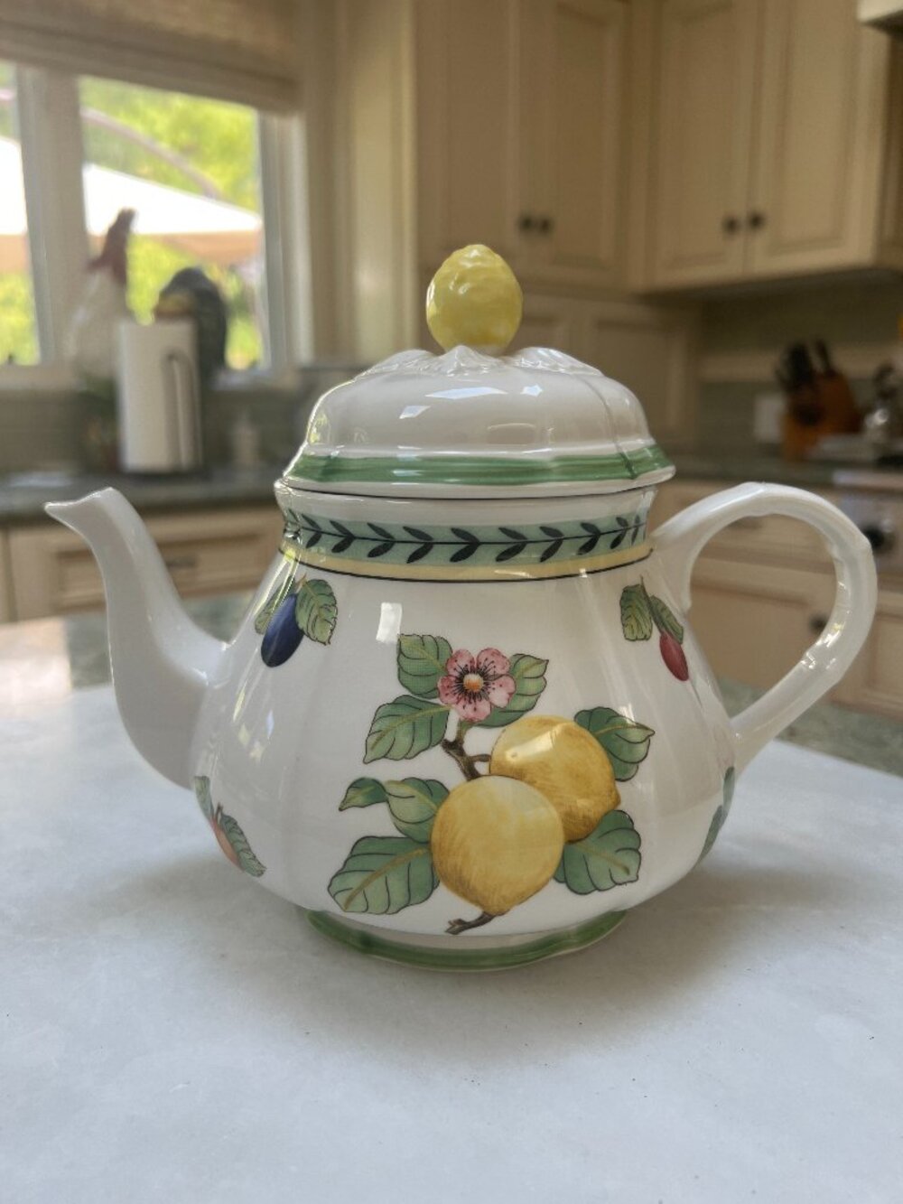 Villeroy & Bock French Garden Fleurence Teapot and Lid